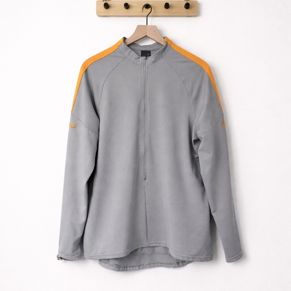 Nike Other - Nike Sphere Dry 1/2 Zip Pullover Jacket Gray Orange Men’s‎ XL